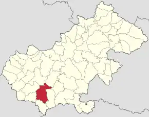 Poziția localității Tășnad