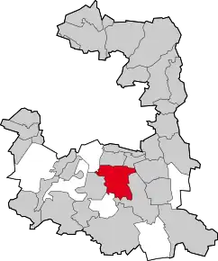 Poziția comunei Taufkirchen pe harta districtului München