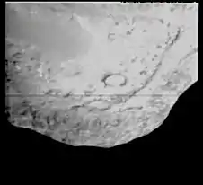 Imagine executată de Impactor la o distanță de 150 km