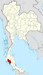 Poziția localității Krabi