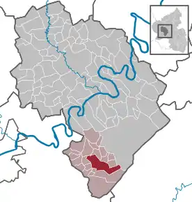 Poziția localității Thalfang