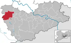 Poziția localității Tharandt