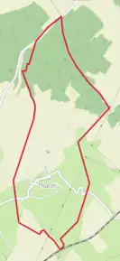 Poziția localității Tharot