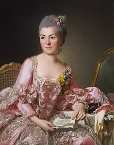 Marie Suzanne Giroust-Roslin, de Alexander Roslin, 1770