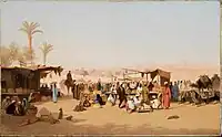 Scène de marché au Caire (1864)