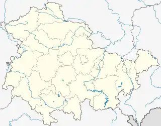 Tunelul Rennsteig se află în Turingia