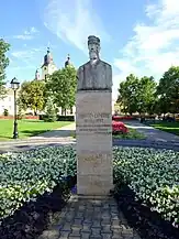 Bustul lui Timotei Cipariu din Piața 1848