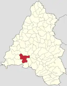 Poziția localității Râpa