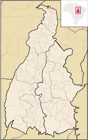 Poziția localității Carrasco Bonito