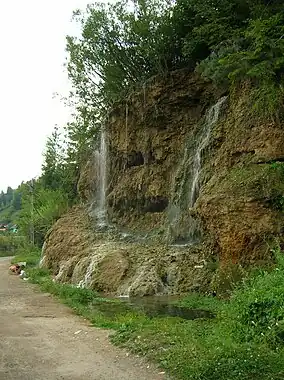 Cascada de apă mezotermală Toplița