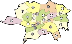 Poziția localității Toruń