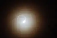 Efectul inelul cu diamant observat din Ohio