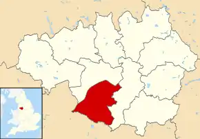 Poziția localității Borough of Trafford