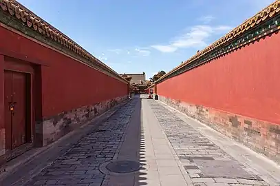 Pereții roșii ai Orașului Interzis