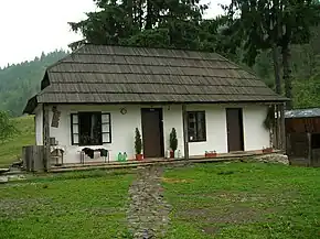 Trapeza Mănăstirii Daniil Sihastrul Tărcuța comuna Tarcău