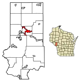 Poziția localității Whitehall