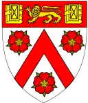 Trinity College heraldic shield