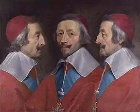 Portret triplu al cardinalului de Richelieu⁠(d), c.&nbsp;1642, National Gallery, Londra