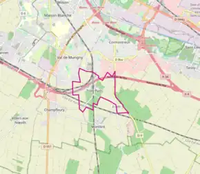 Poziția localității Trois-Puits