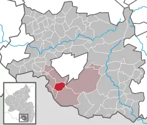 Poziția localității Trulben