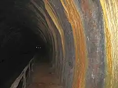 Interiorul tunelului
