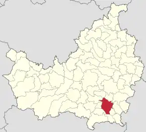 Municipiul Turda în județul Cluj