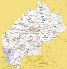 Poziția localității Turka