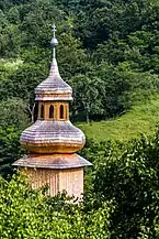 biserica de lemn - turn