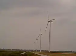 Fermă eoliană în Olanda