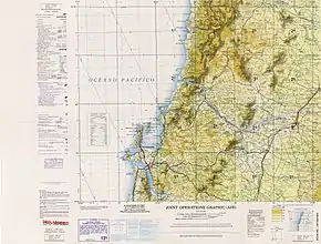 Poziția localității Provincia Concepción