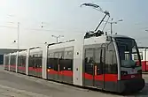 Electric tram in Vienna