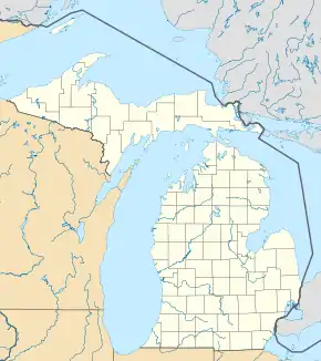 City of Jackson, Michigan se află în Michigan