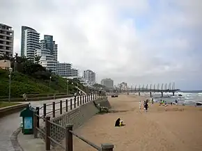 Plajă din Umhlanga Rocks