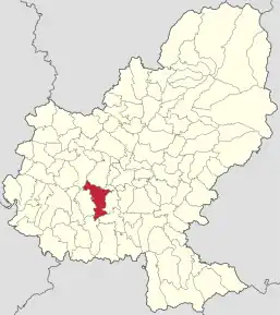Poziția localității Ungheni