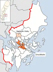Localizarea comunei în cadrul comitatului