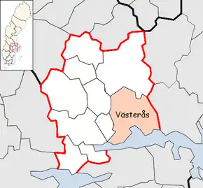 Localizarea comunei în cadrul comitatului