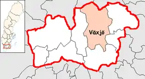 Localizarea comunei în cadrul comitatului