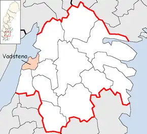 Localizarea comunei în cadrul comitatului