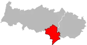 Poziția localității Arondismentul Argenteuil