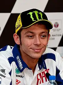 Valentino Rossi, pilot italian de motociclism