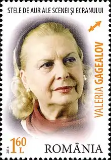 9 februarie: Valeria Gagealov, actriță română