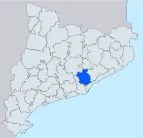 Poziția localității Vallès Occidental