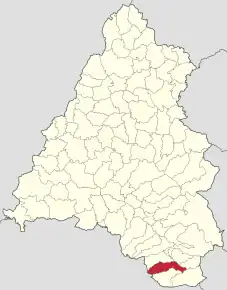 Poziția localității Vașcău