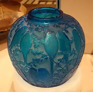 Vaza Papagali de Lalique (1922)