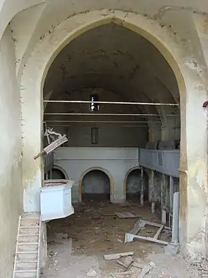 Biserica evanghelică luterană (interior)