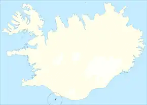 Poziția localității Vestmannaeyjar