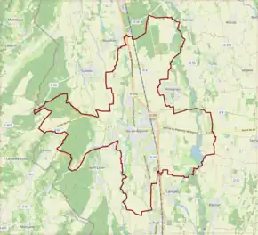 Poziția localității Vic-en-Bigorre