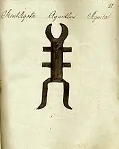 1826 - Dangă săsească pentru însemnarea animalelor