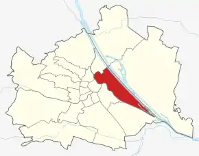 Poziția localității Leopoldstadt