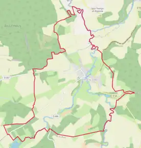 Poziția localității Vienne-la-Ville